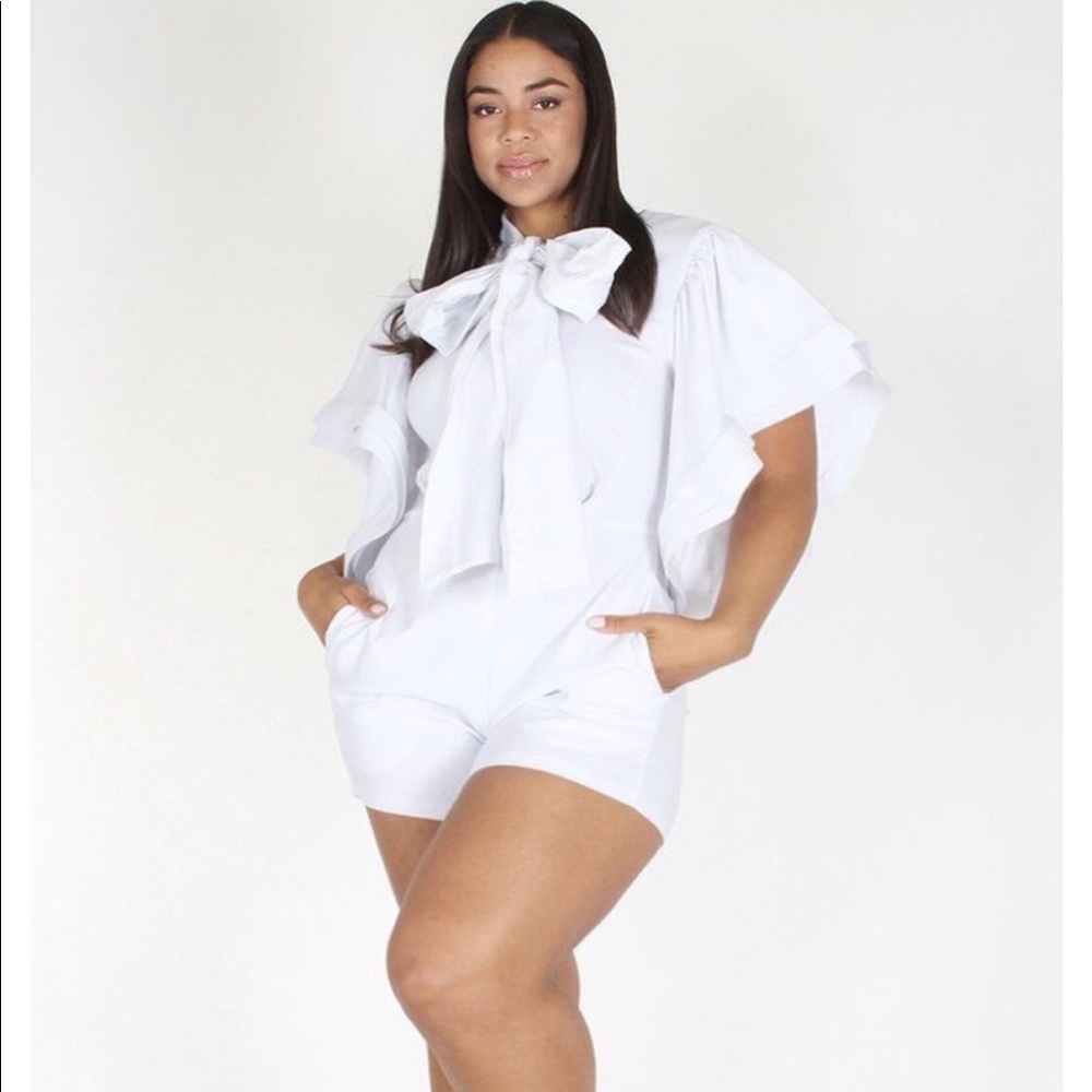 White Romper